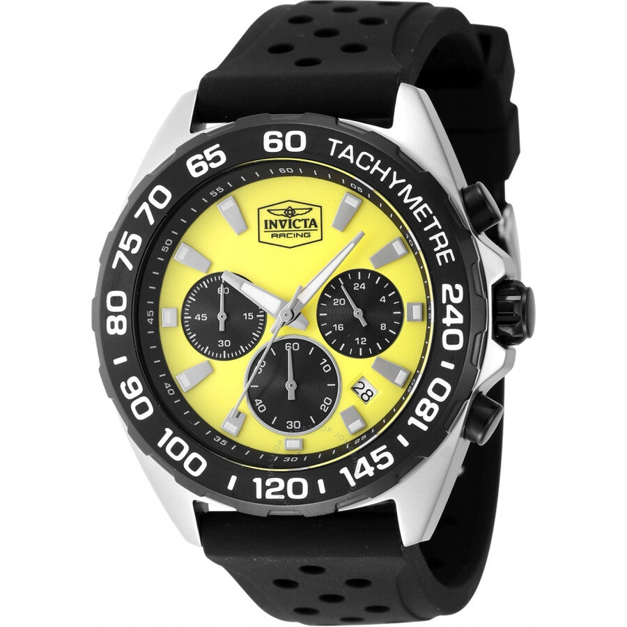 Invicta Invicta Racing Chronograph GMT Quartz Gold Dial Men's Watch 47770 - Dawson Watches