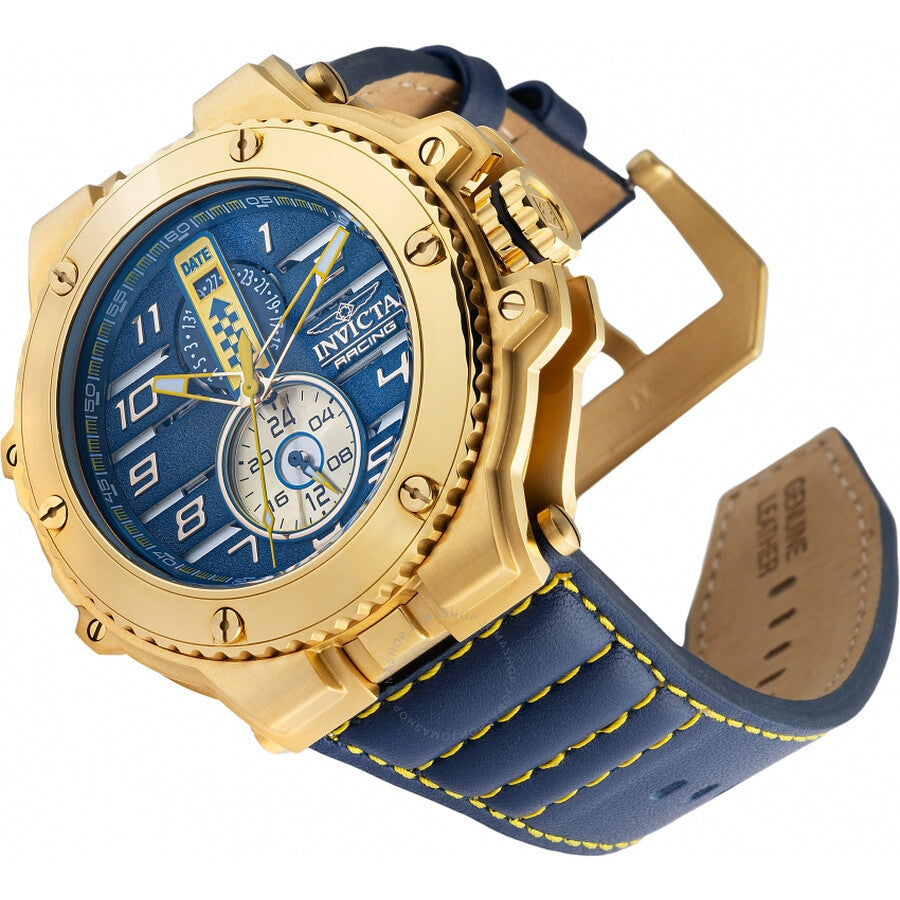 Invicta Invicta Racing Downforce GMT Quartz Blue Dial Men's Watch 47379 - Dawson Watches #2