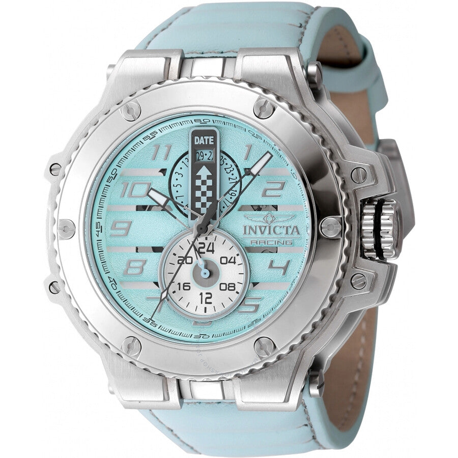 Invicta Invicta Racing Downforce GMT Quartz Turquoise Dial Men's Watch 47377 - Dawson Watches