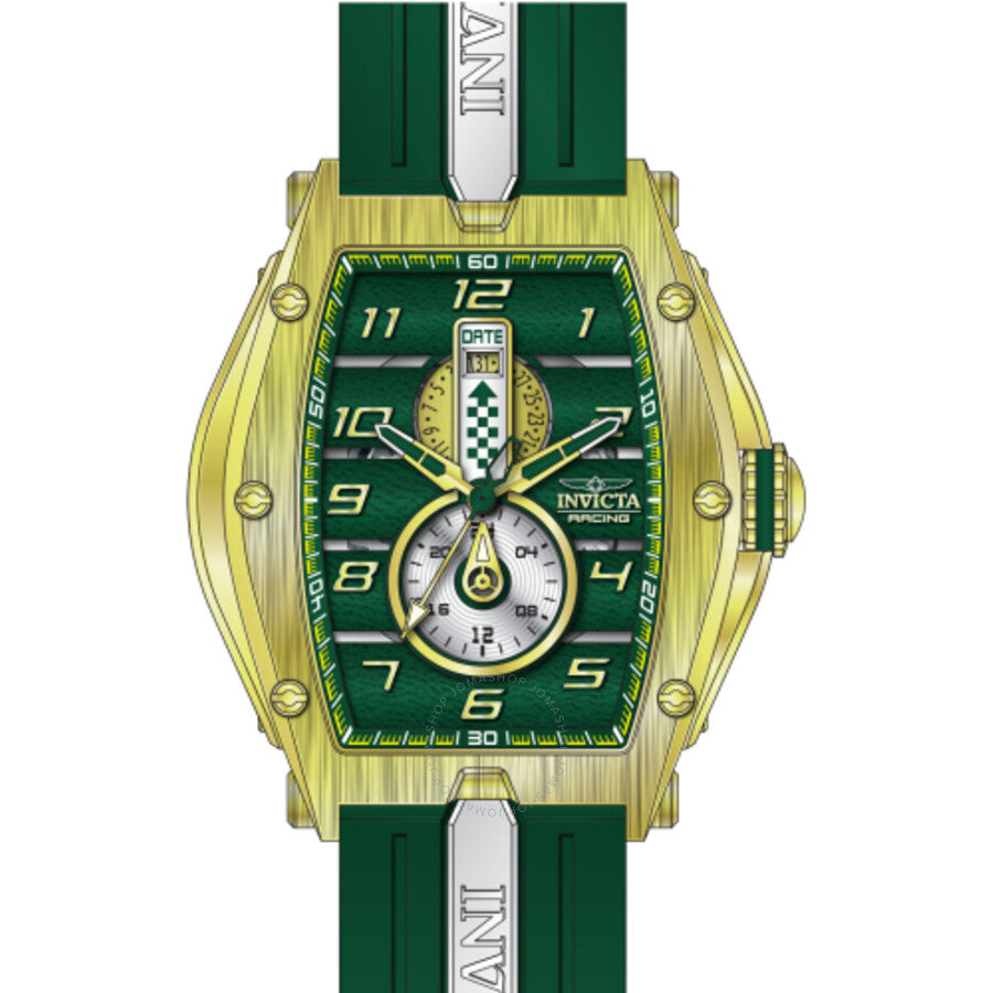 Invicta Invicta Racing GMT Quartz Green Dial Men's Watch 47387 - Dawson Watches