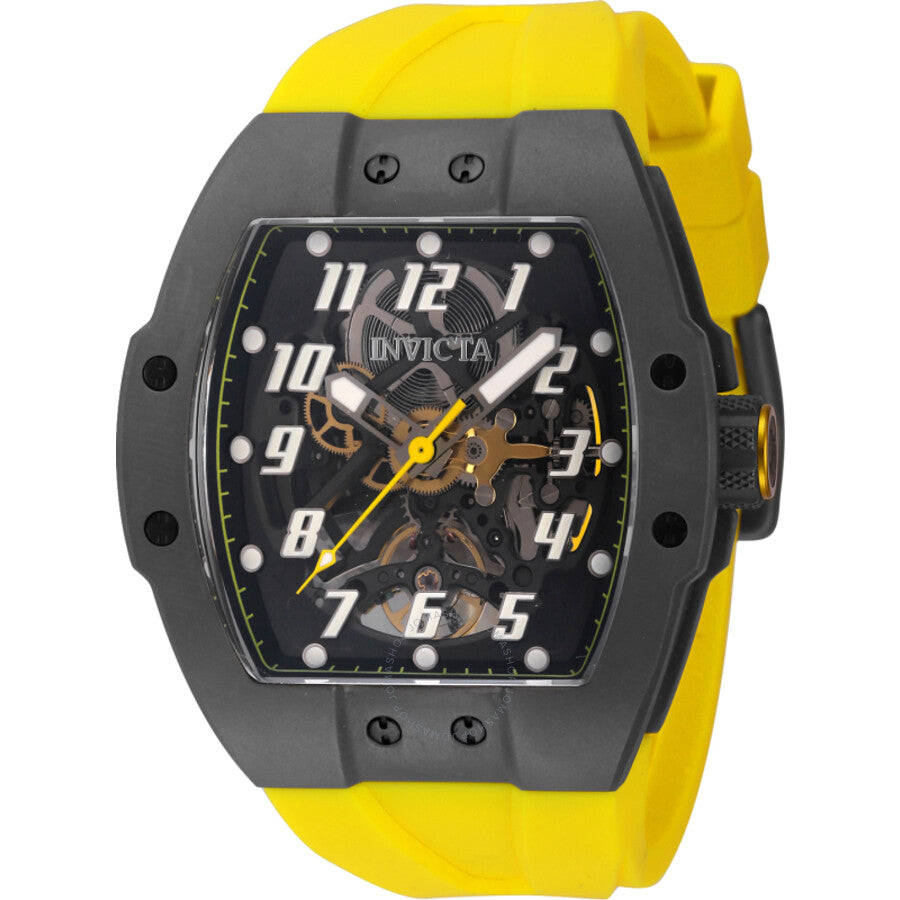 Invicta JM Correa Titanium Automatic Black Dial Men's Watch 44401 - Dawson Watches