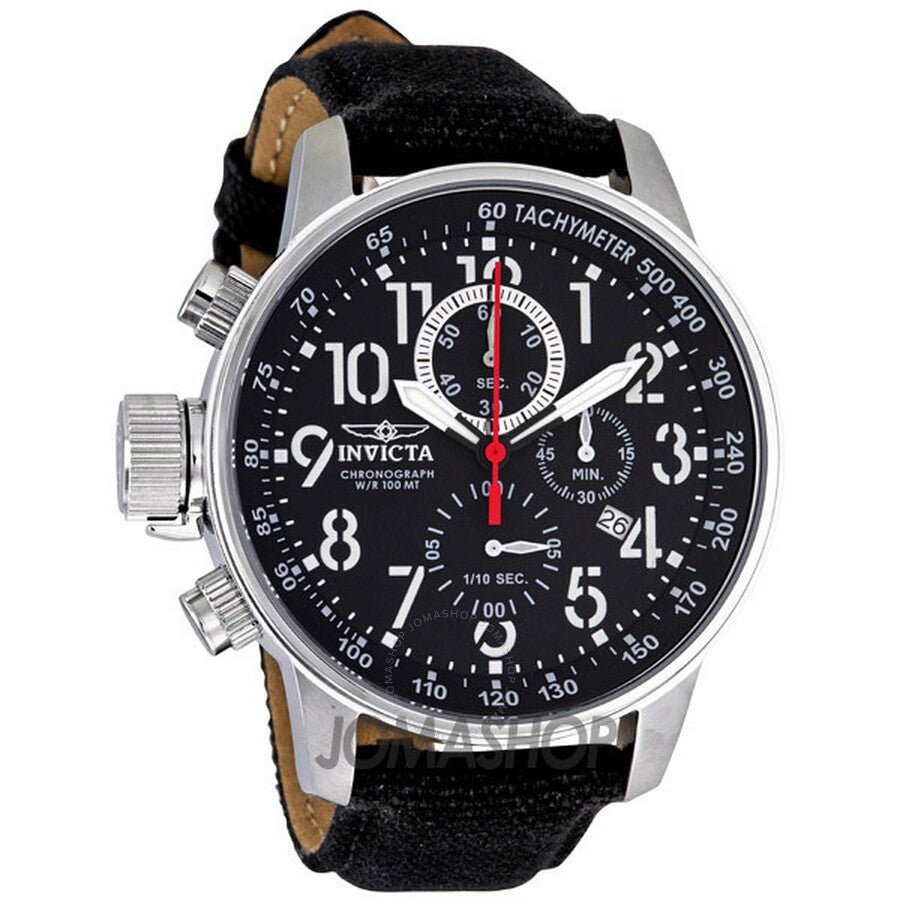 Invicta Lefty Force Chronograph Black Dial Men's Watch 1512 - Dawson Watches
