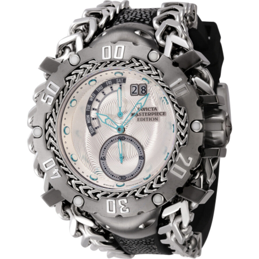Invicta Masterpiece Quartz Silver Dial Men's Watch 44637 - Dawson Watches