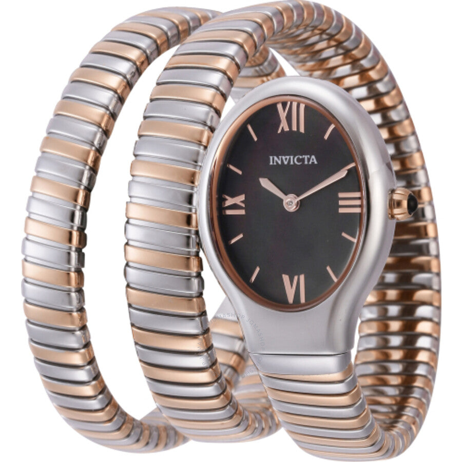 Invicta Mayamar Quartz Black Dial Ladies Watch 44503 - Dawson Watches