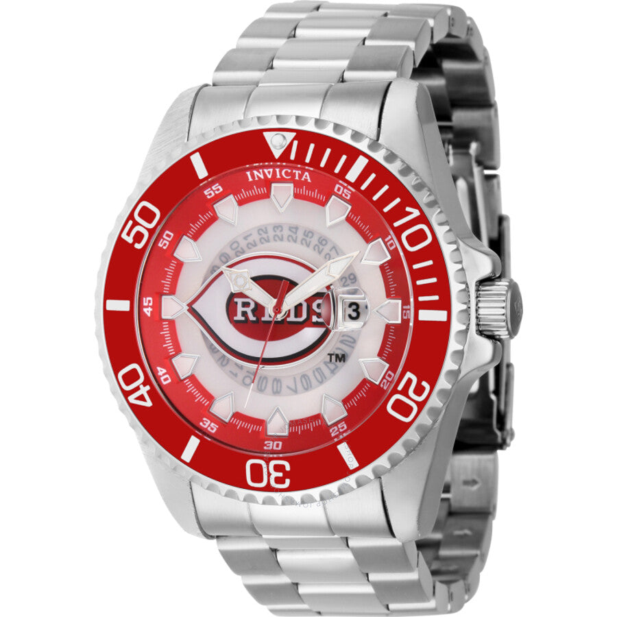 Invicta MLB Cincinnati Reds Quartz Men's Watch 43460 - Dawson Watches