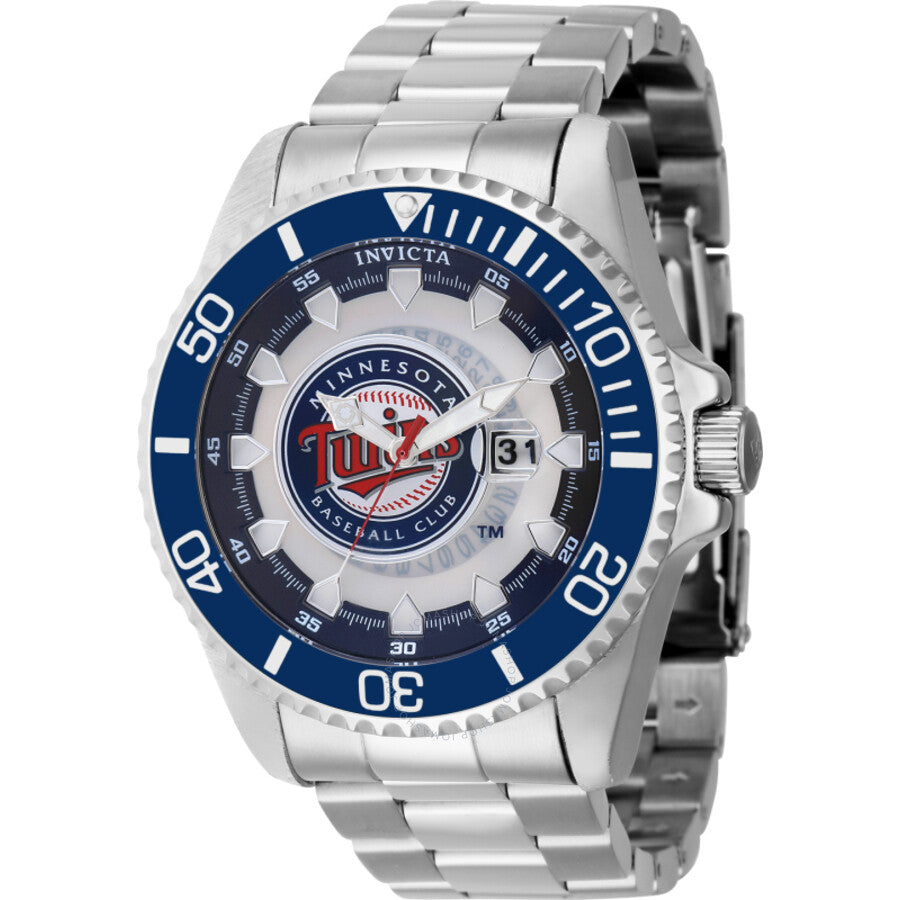 Invicta MLB Minnesota Twins Quartz Men's Watch 43470 - Dawson Watches