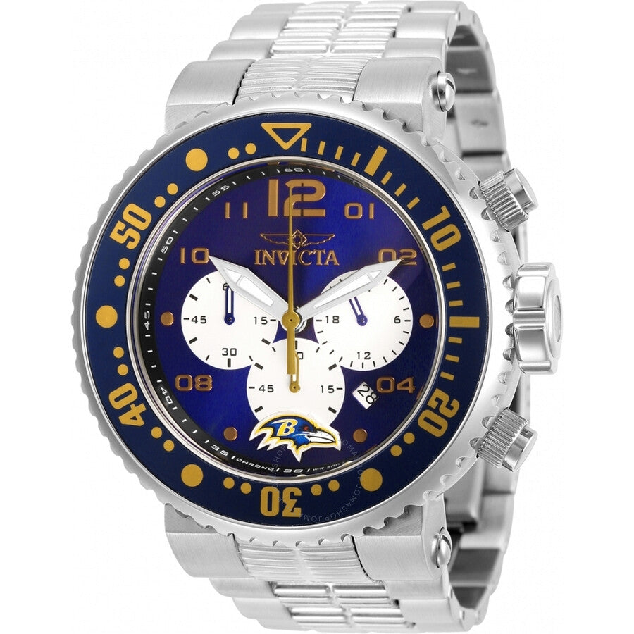 Invicta NFL Baltimore Ravens Chronograph Quartz Men's Watch 30257 - Dawson Watches