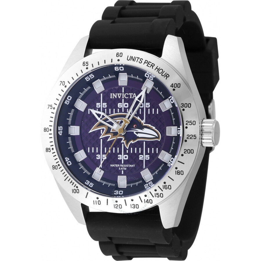 Invicta Nfl Baltimore Ravens Quartz Men's Watch 47864 - Dawson Watches