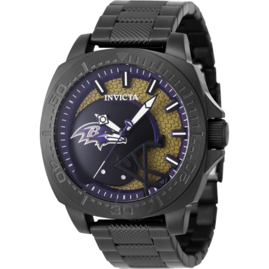 Invicta NFL Baltimore Ravens Quartz Men's Watch 47875 - Dawson Watches