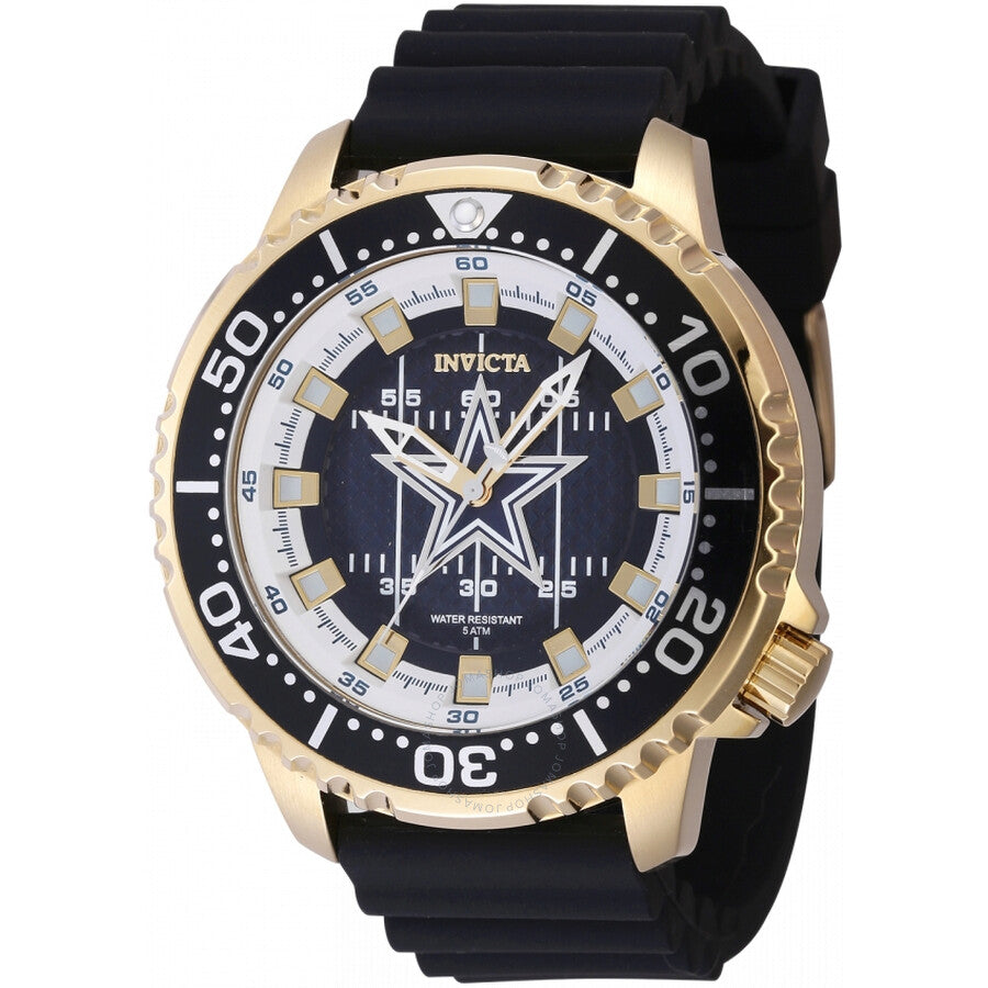 Invicta Nfl Dallas Cowboys Quartz Blue Dial Men's Watch 48106 - Dawson Watches