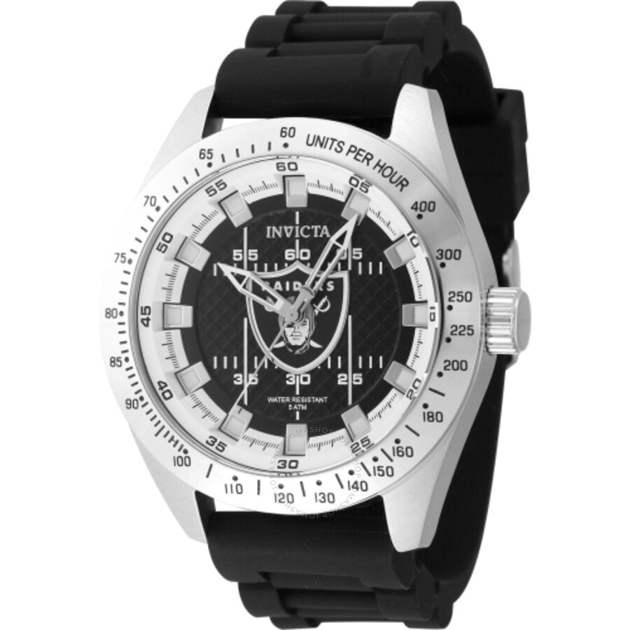 Invicta Nfl Las Vegas Raiders Quartz Men's Watch 47859 - Dawson Watches