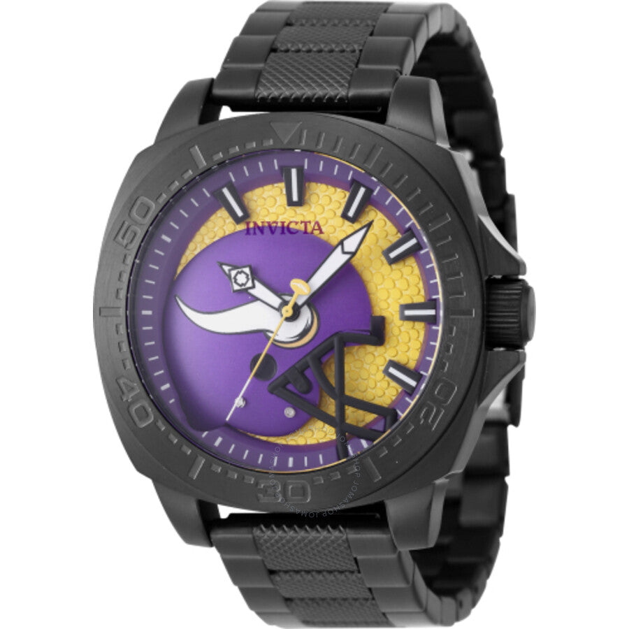 Invicta NFL Minnesota Vikings Quartz Men's Watch 47889 - Dawson Watches