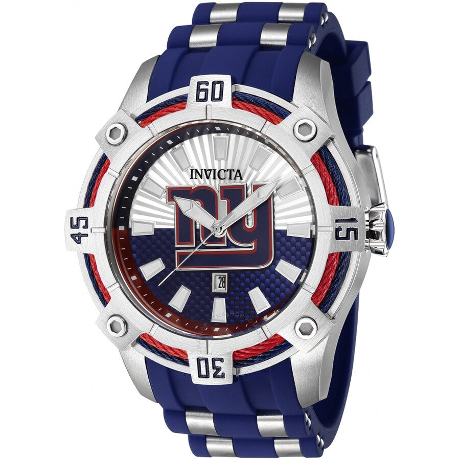 Invicta NFL New York Giants Quartz Blue Dial Men's Watch 42064 - Dawson Watches