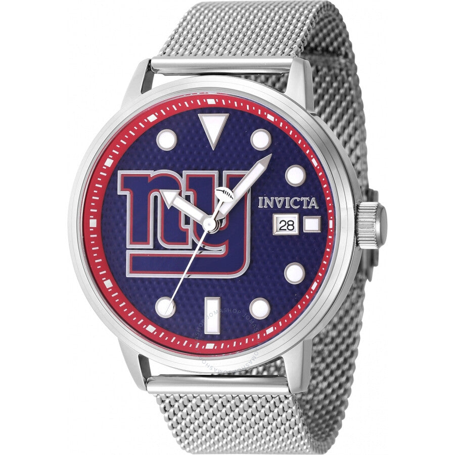 Invicta Nfl New York Giants Quartz Blue Dial Men's Watch 47974 - Dawson Watches