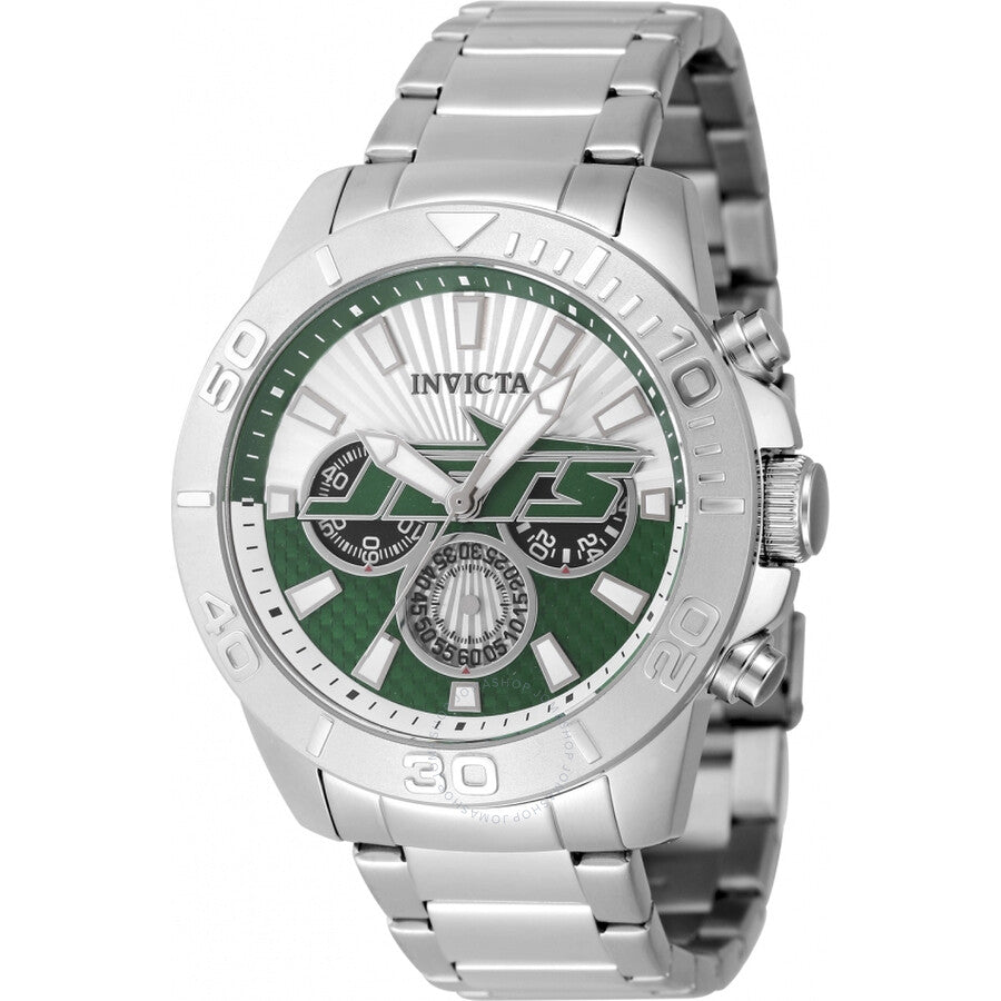 Invicta Nfl New York Jets Chronograph GMT Quartz Men's Watch 47944 - Dawson Watches