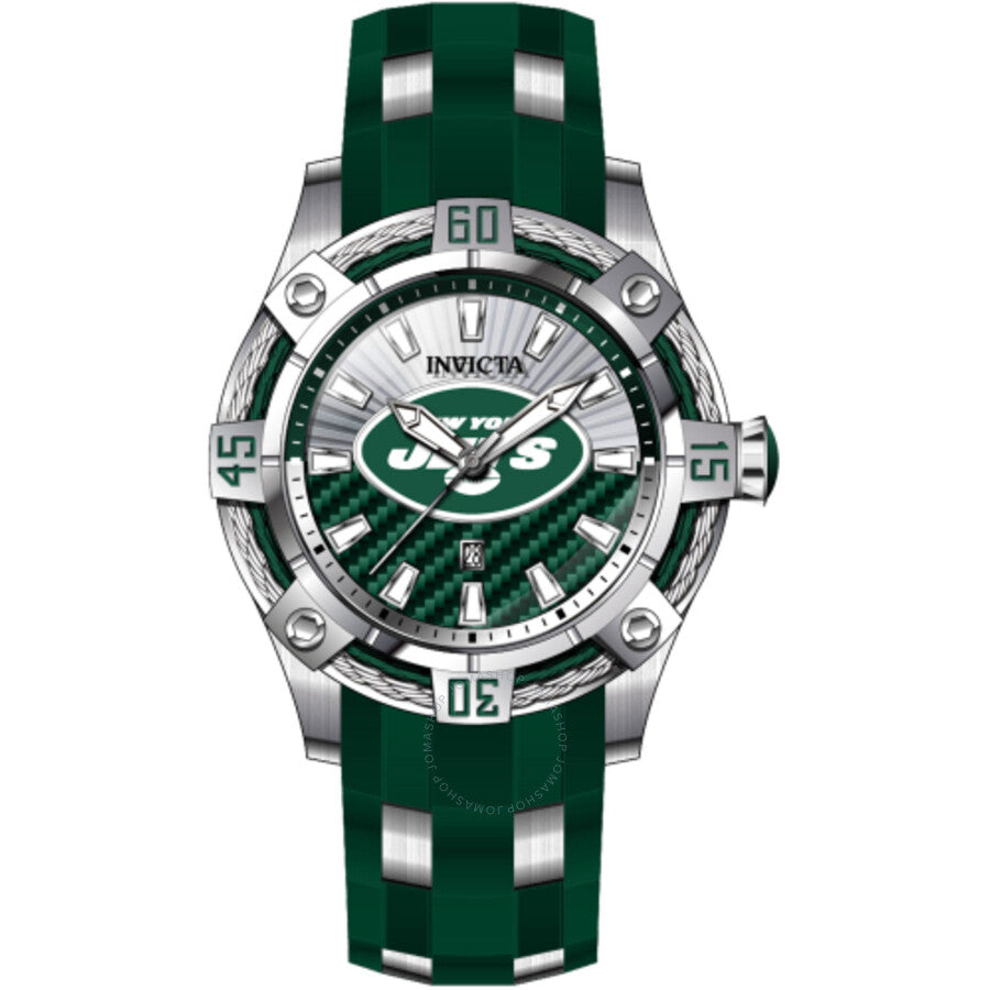Invicta NFL New York Jets Quartz Green Dial Men's Watch 43325 - Dawson Watches #2