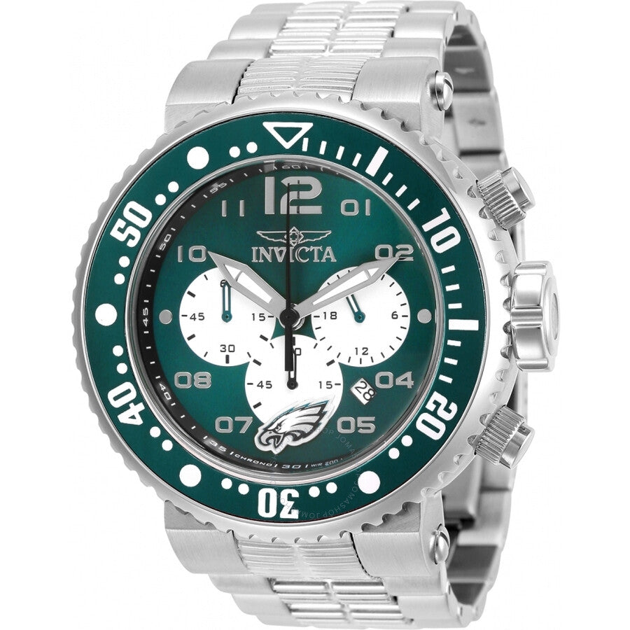 Invicta NFL Philadelphia Eagles Chronograph Quartz Men's Watch 30280 - Dawson Watches
