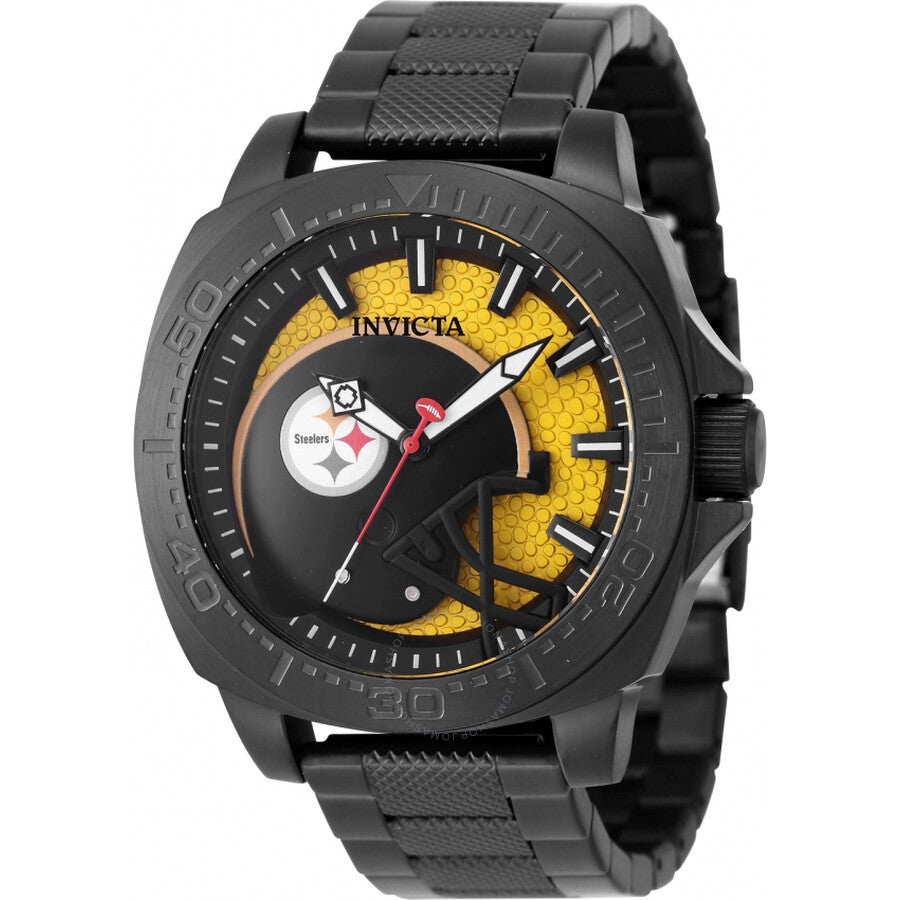 Invicta Nfl Pittsburgh Steelers Quartz Men's Watch 47868 - Dawson Watches