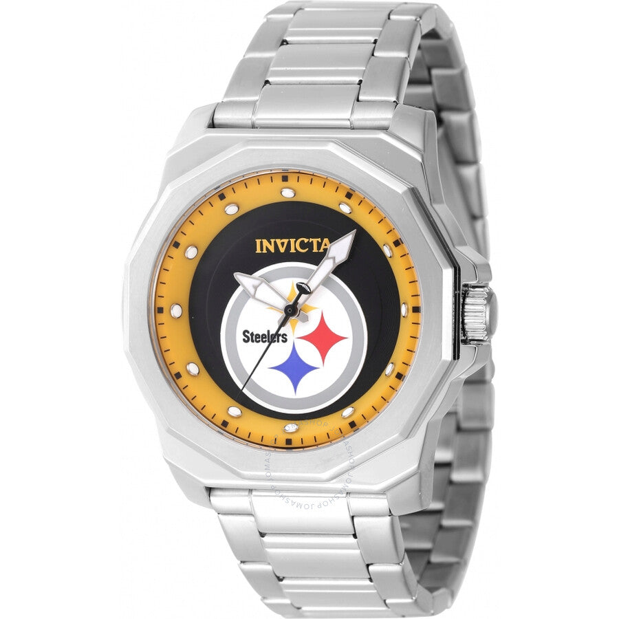 Invicta Nfl Pittsburgh Steelers Quartz Men's Watch 47921 - Dawson Watches