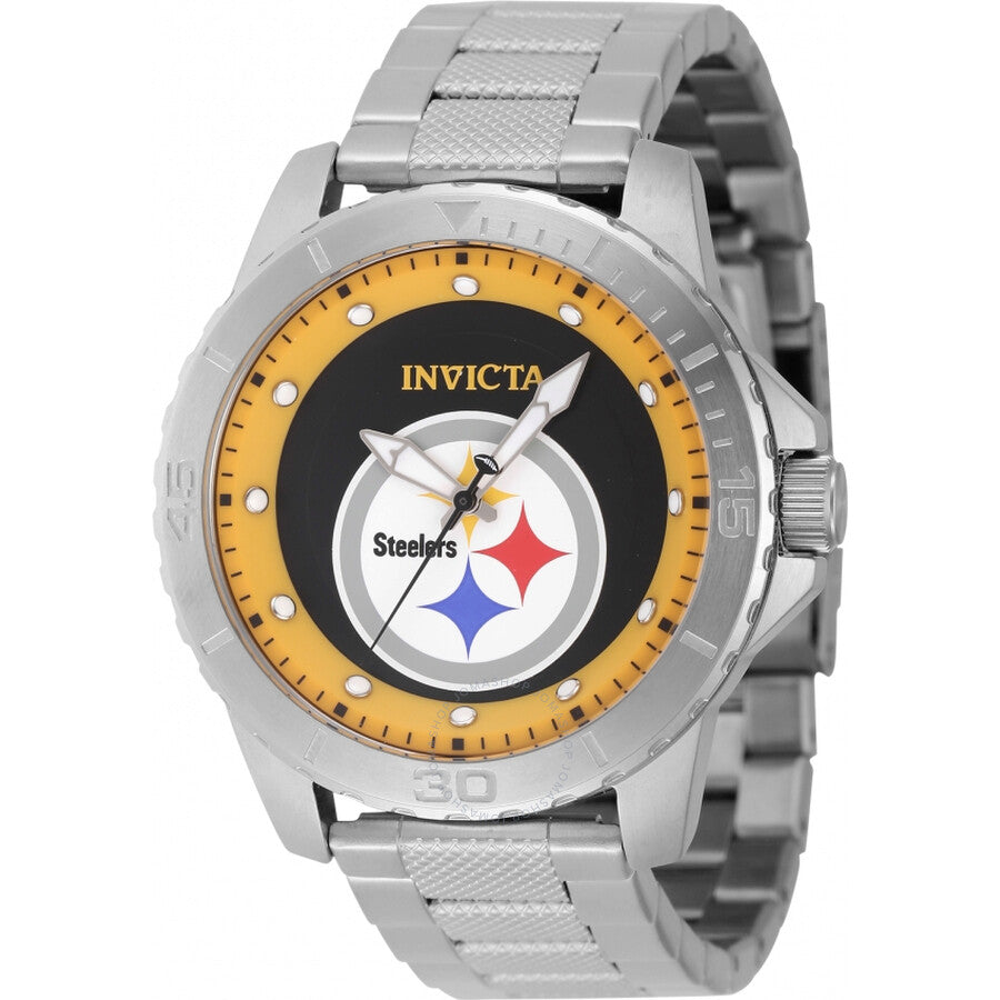Invicta Nfl Pittsburgh Steelers Quartz Men's Watch 48084 - Dawson Watches