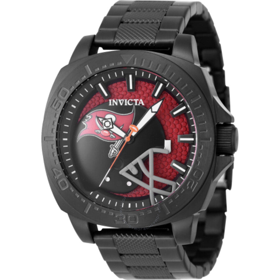 Invicta NFL Tampa Bay Buccaneers Quartz Men's Watch 47878 - Dawson Watches