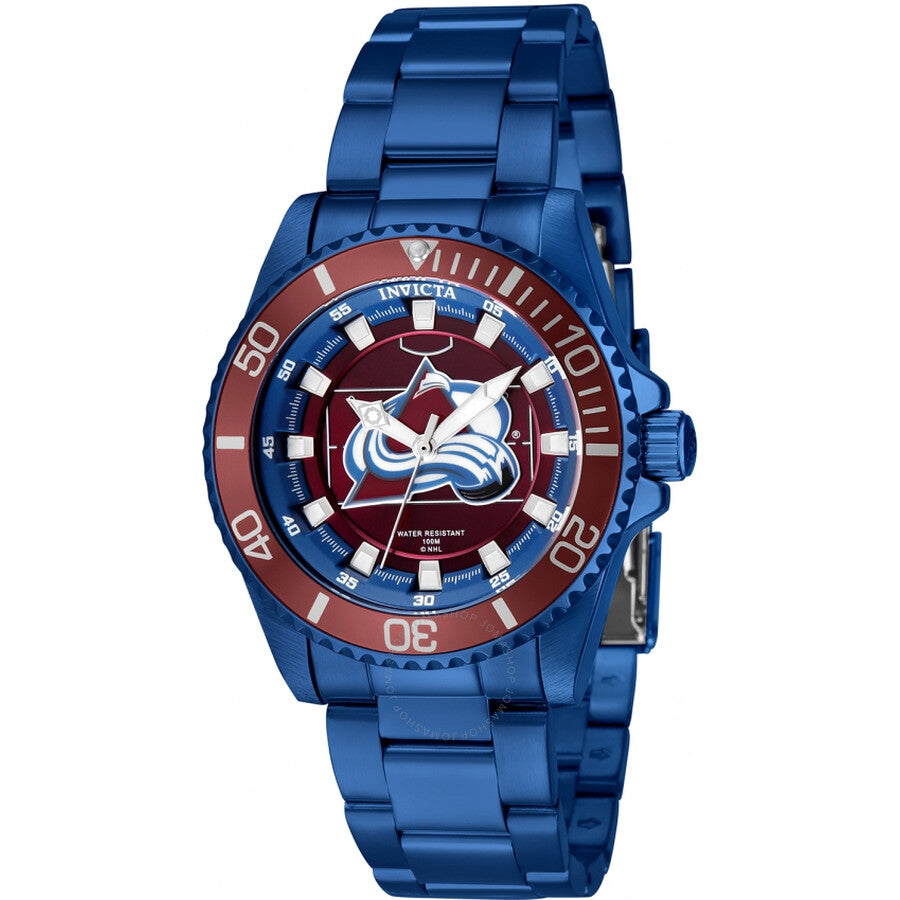 Invicta NHL Colorado Avalanche Quartz Blue Dial Unisex Watch 42216 - Dawson Watches