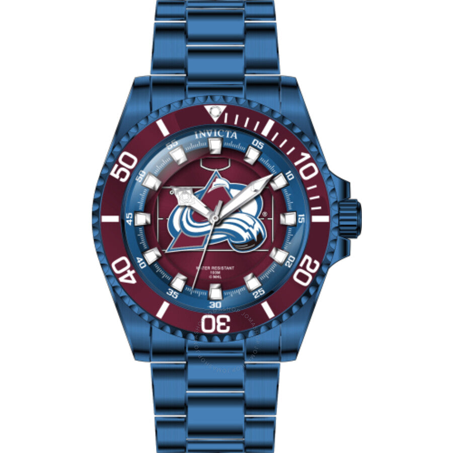 Invicta NHL Colorado Avalanche Quartz Blue Dial Unisex Watch 42216 - Dawson Watches #2