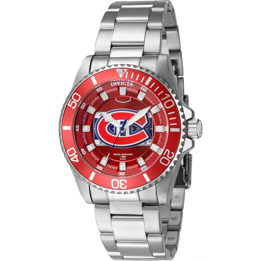 Invicta NHL Montreal Canadiens Quartz Ladies Watch 42229 - Dawson Watches