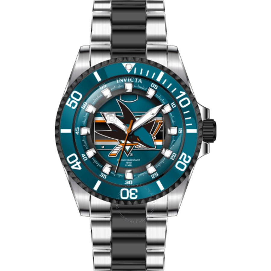Invicta NHL San Jose Sharks Quartz Green Dial Ladies Watch 42222 - Dawson Watches #2