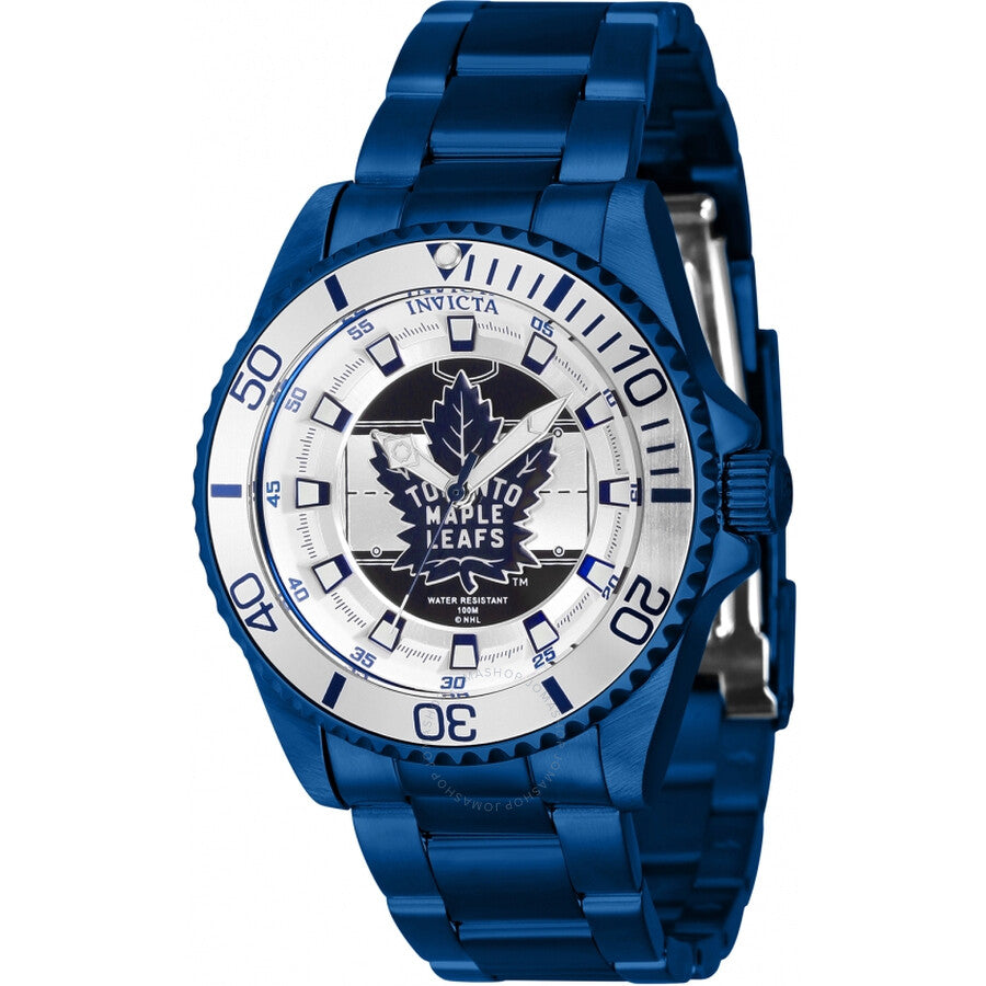 Invicta NHL Toronto Maple Leafs Quartz Blue Dial Ladies Watch 42210 - Dawson Watches