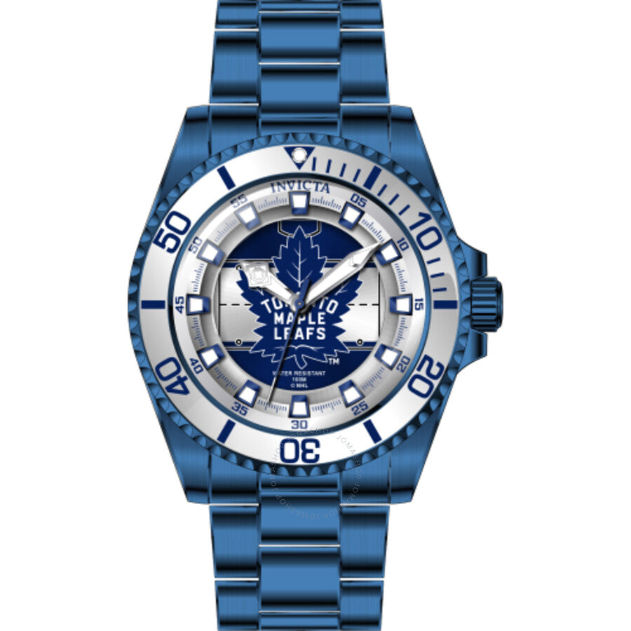 Invicta NHL Toronto Maple Leafs Quartz Blue Dial Ladies Watch 42210 - Dawson Watches #2