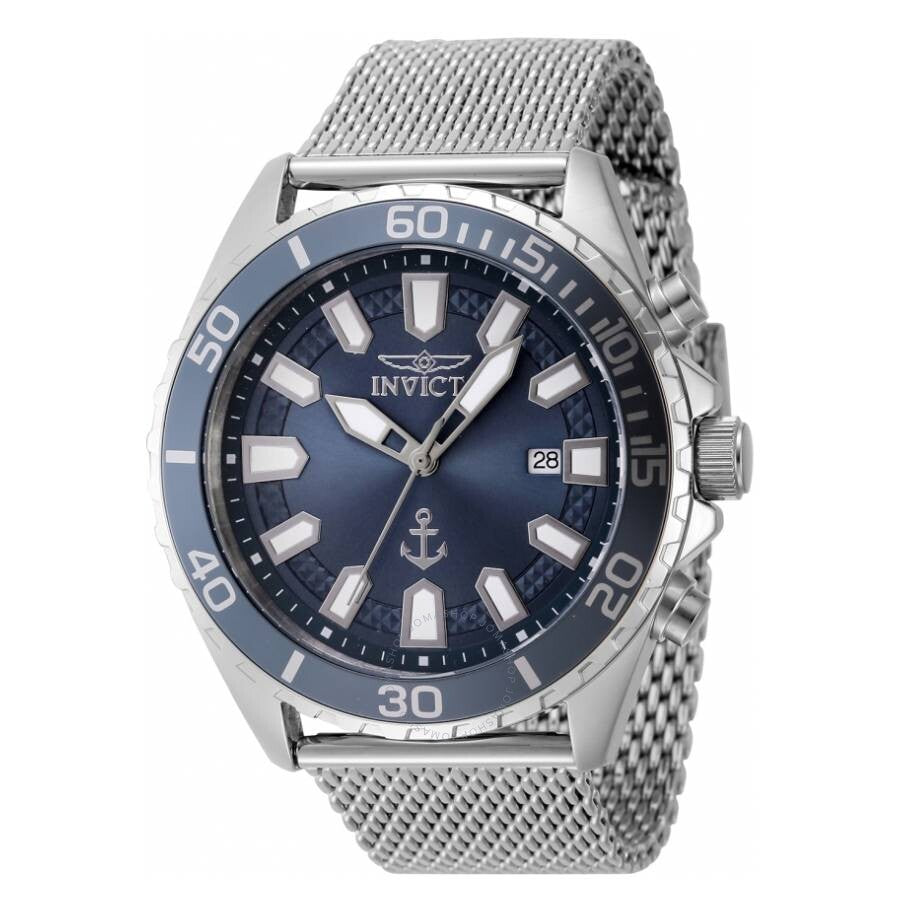 Invicta Ocean Voyage Quartz Blue Dial Men's Watch 46270 - Dawson Watches