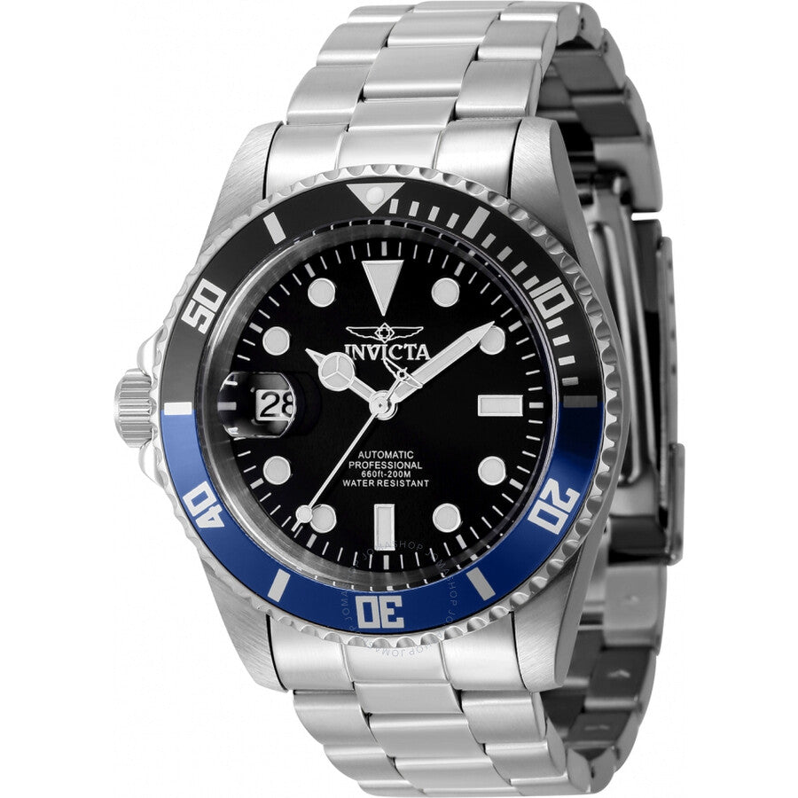 Invicta Pro Diver Automatic Black Dial Batman Bezel Lefty Men's Watch 43977 - Dawson Watches