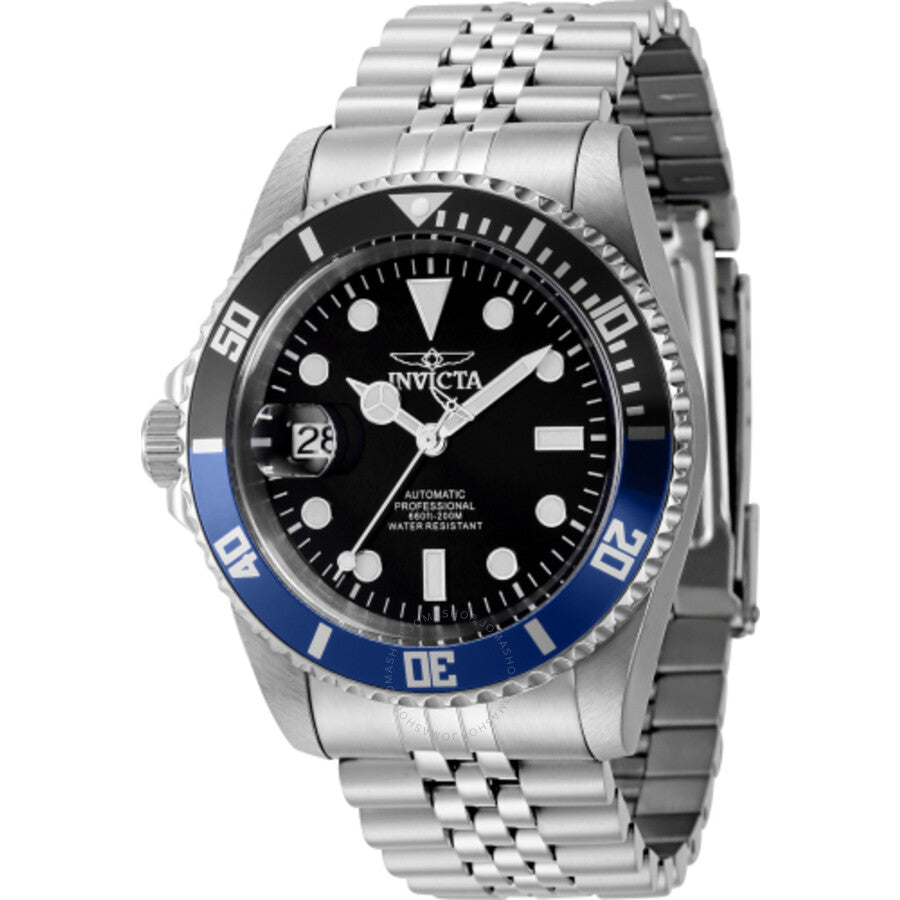 Invicta Pro Diver Automatic Black Dial Men's Watch 43982 - Dawson Watches