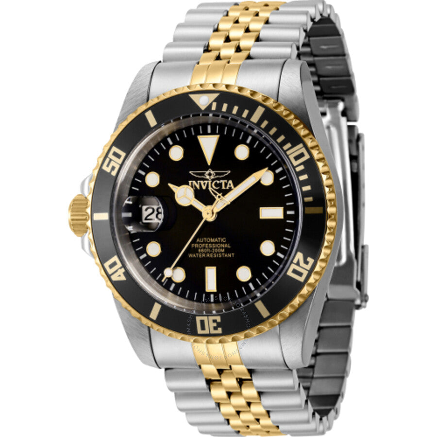 Invicta Pro Diver Automatic Black Dial Men's Watch 43986 - Dawson Watches