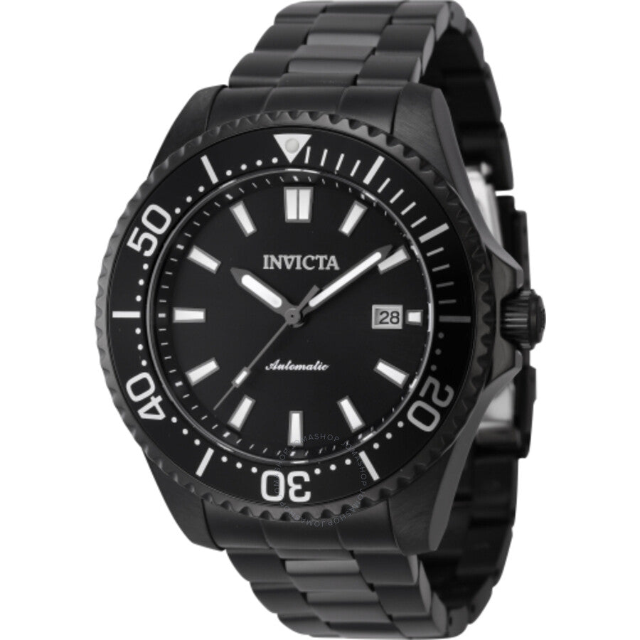 Invicta Pro Diver Automatic Black Dial Men's Watch 46646 - Dawson Watches