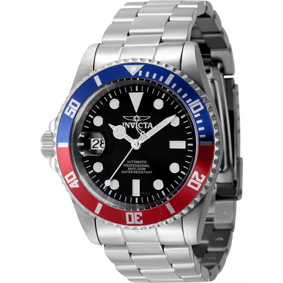 Invicta Pro Diver Automatic Black Dial Pepsi Bezel Lefty Men's Watch 43976 - Dawson Watches