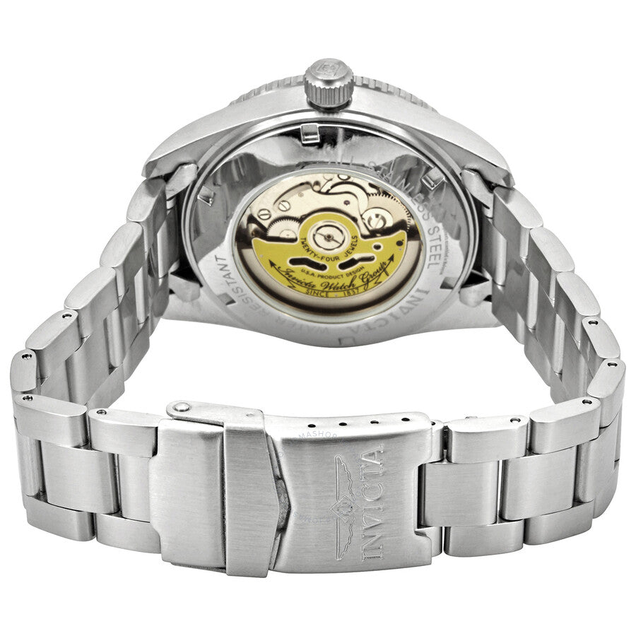 Invicta Pro Diver Automatic Black Dial Sprite Bezel Men's Watch 34335 - The Watches Men & Co #3