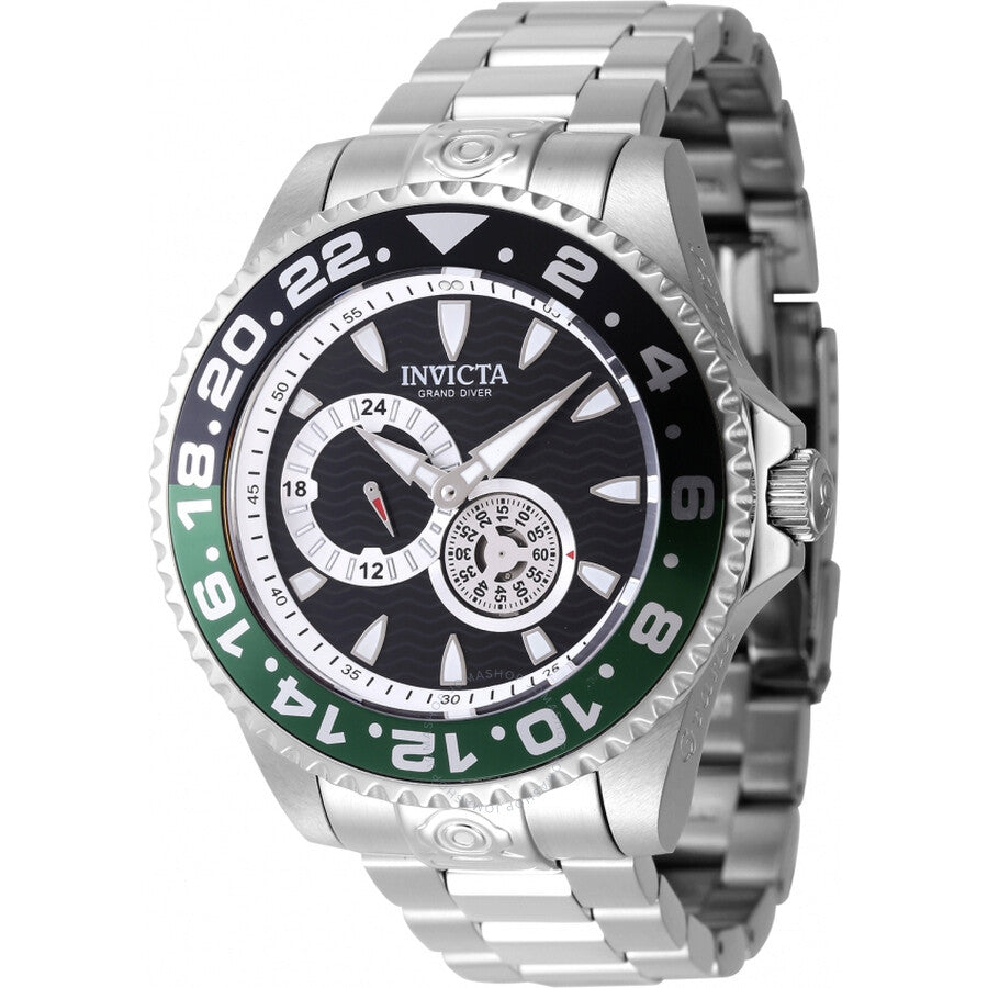 Invicta Pro Diver Automatic Black Dial Sprite Bezel Men's Watch 47301 - Dawson Watches