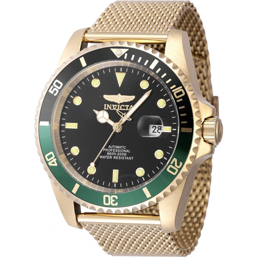 Invicta Pro Diver Automatic Black Dial Sprite Bezel Men's Watch 47967 - Dawson Watches
