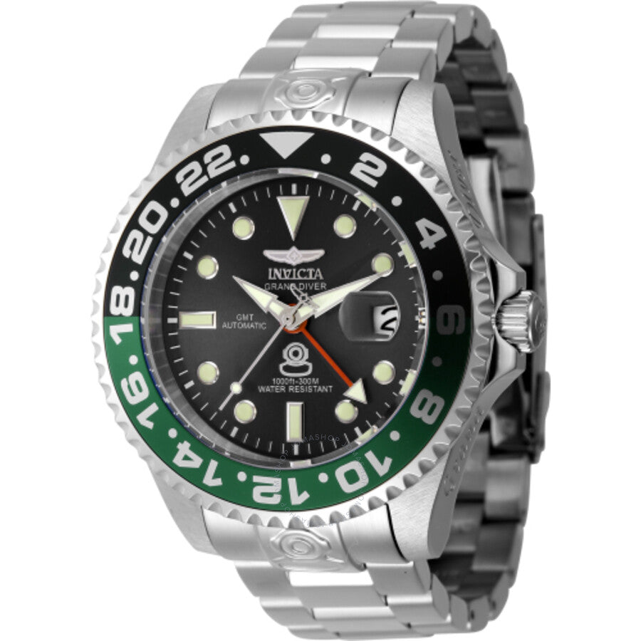 Invicta Pro Diver Automatic Black Dial Sprite Dial Men's Watch 45667 - Dawson Watches