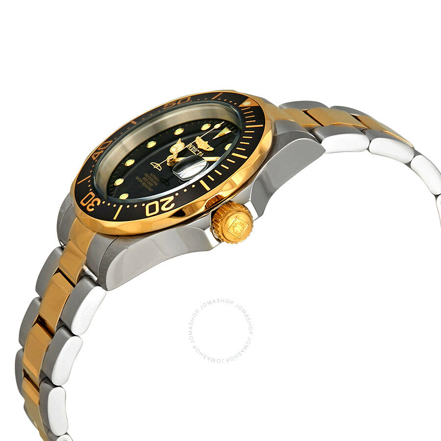 Invicta Pro Diver Automatic Black Dial Two-tone Men's Watch 17043 - Dawson Watches #2