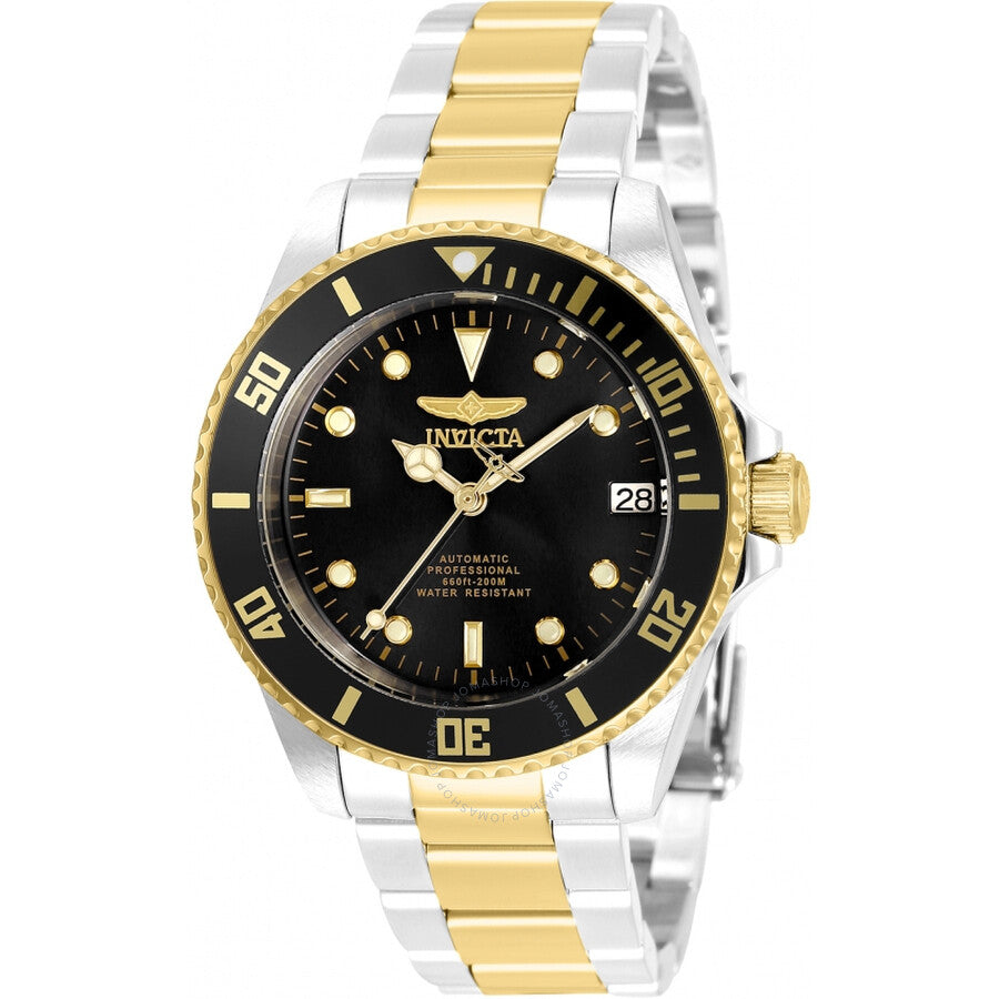 Invicta Pro Diver Automatic Black Dial Unisex Watch 35714 - Dawson Watches