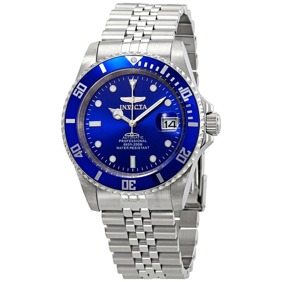 Invicta Pro Diver Automatic Blue Dial Stainless Steel Men's Watch 29179 - Dawson Watches