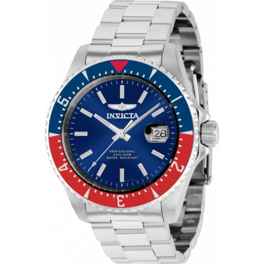 Invicta Pro Diver Automatic Blue Dial Pepsi Bezel Men's Watch 36784 - Dawson Watches