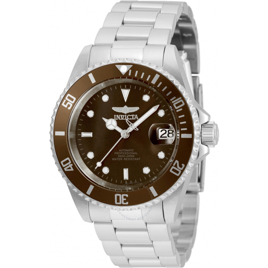 Invicta Pro Diver Automatic Brown Dial Men's Watch 35689 - Dawson Watches
