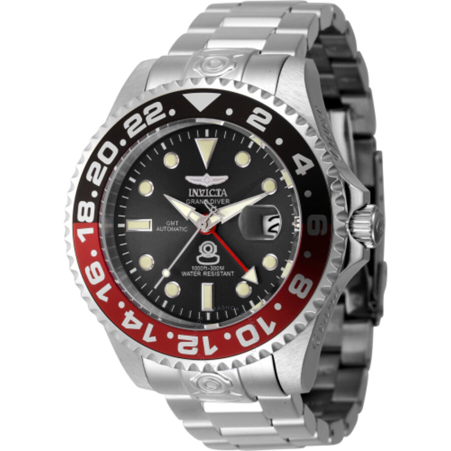 Invicta Pro Diver Automatic Charcoal Dial Men's Watch 45668 - Dawson Watches