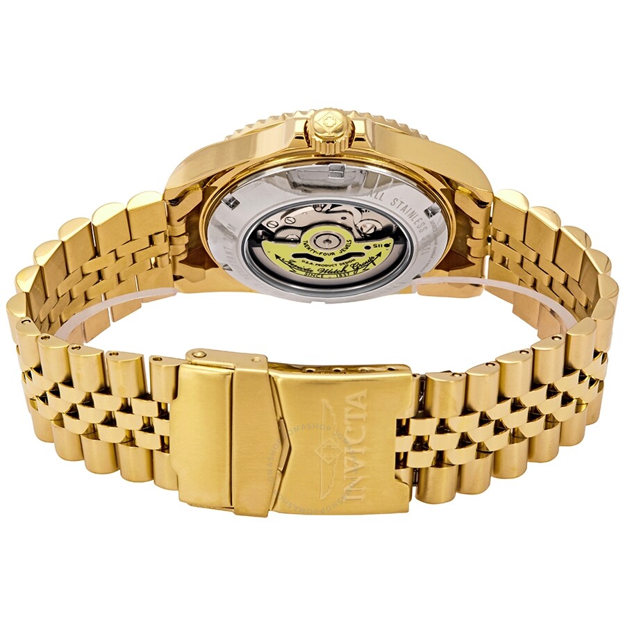 Invicta Pro Diver Automatic Date Gold Dial Men's Watch 29185 - Dawson Watches #3