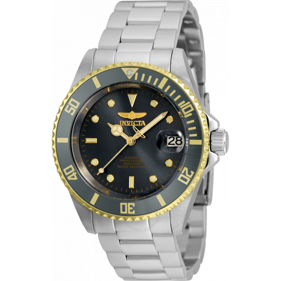 Invicta Pro Diver Automatic Grey Dial Men's Watch 35847 - Dawson Watches