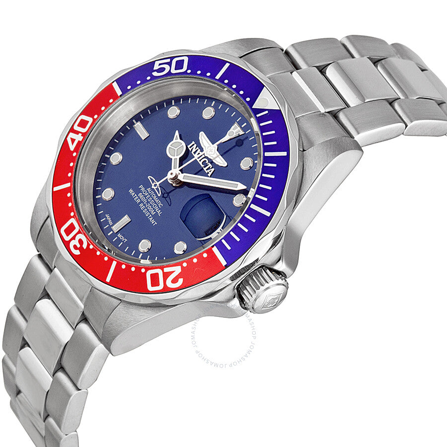 Invicta Pro Diver Automatic Blue Dial Pepsi Bezel Men's Watch 5053 - Dawson Watches #2